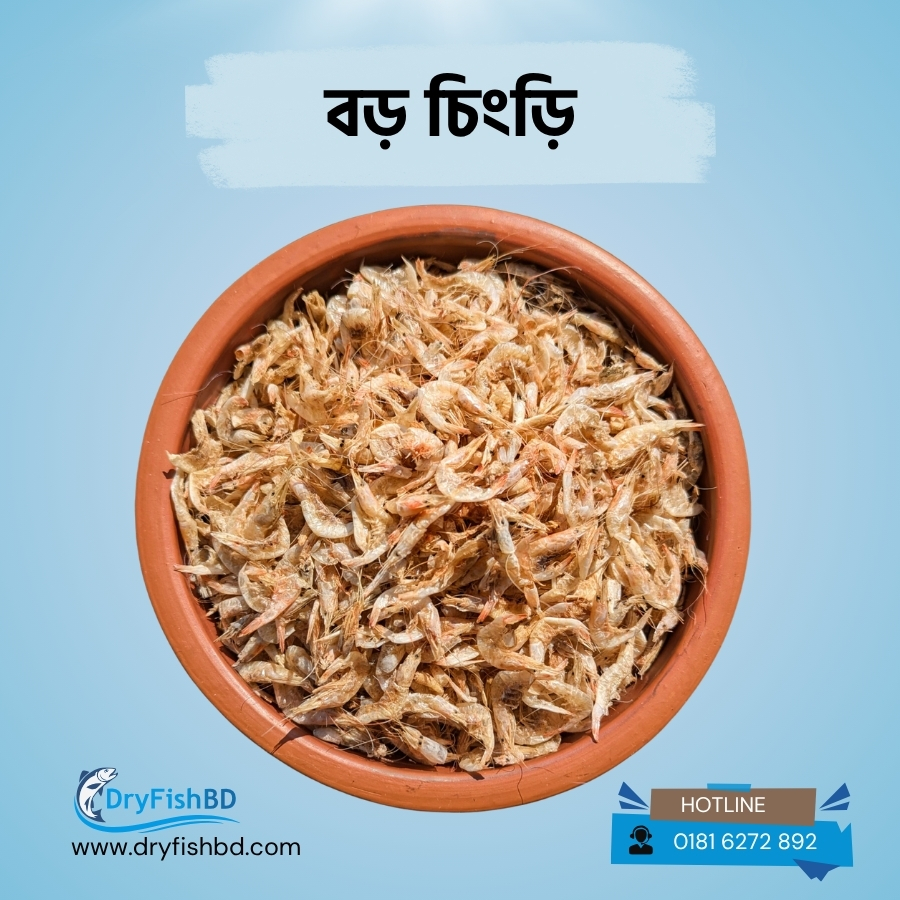 বড় চিংড়ি শুটকি – প্রিমিয়াম শুকনো মাছ